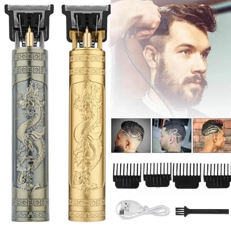Men'S Grooming Brush - T9 Electric Beard Trimmer Cordless Hair