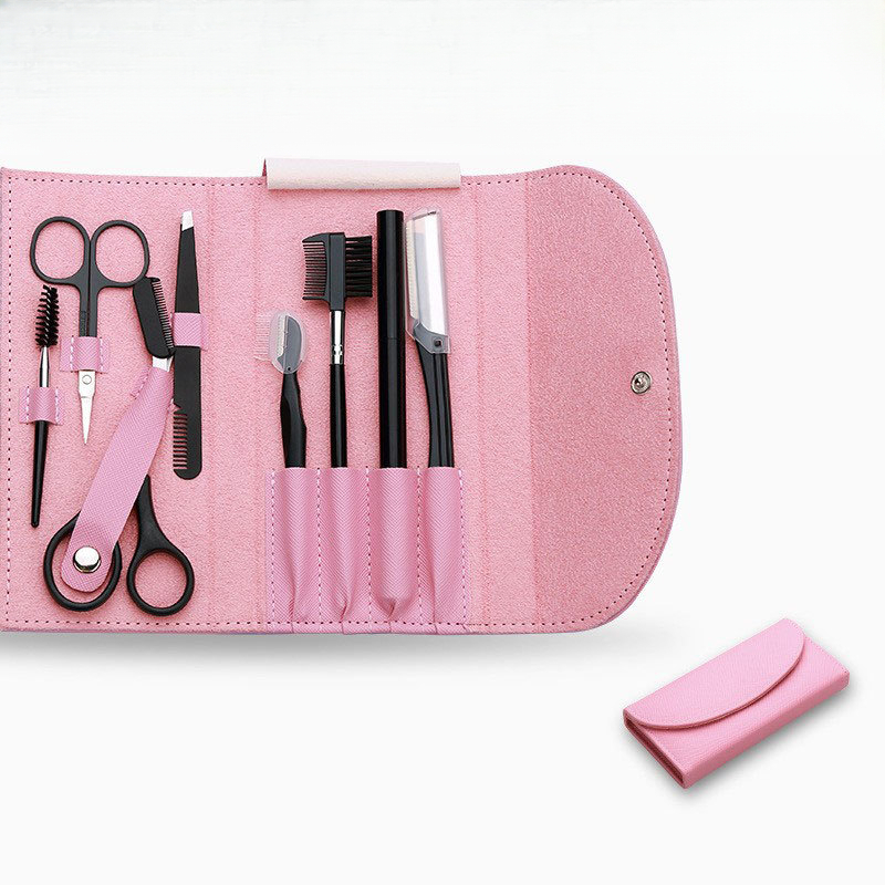 Men'S Grooming Essentials - 8Pcs eyebrow grooming kit with eyebrow