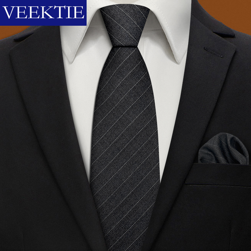 Men'S Grooming Brands - VEEKTIE Brand Solid Color Formal Business