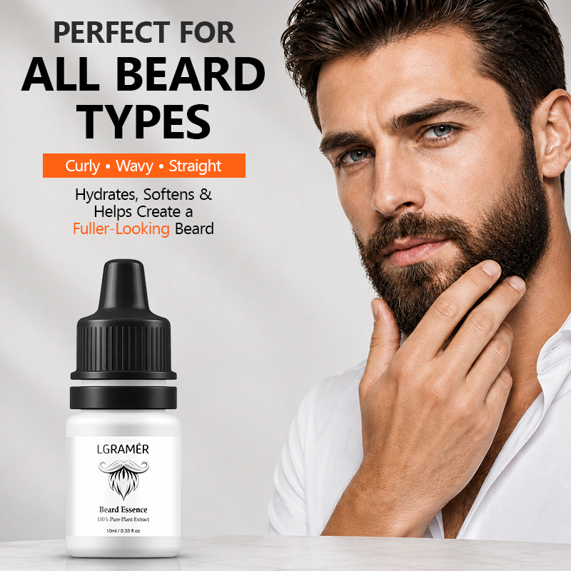Men'S Grooming Oil - Men's Beard Growth Serum Nourish Facial