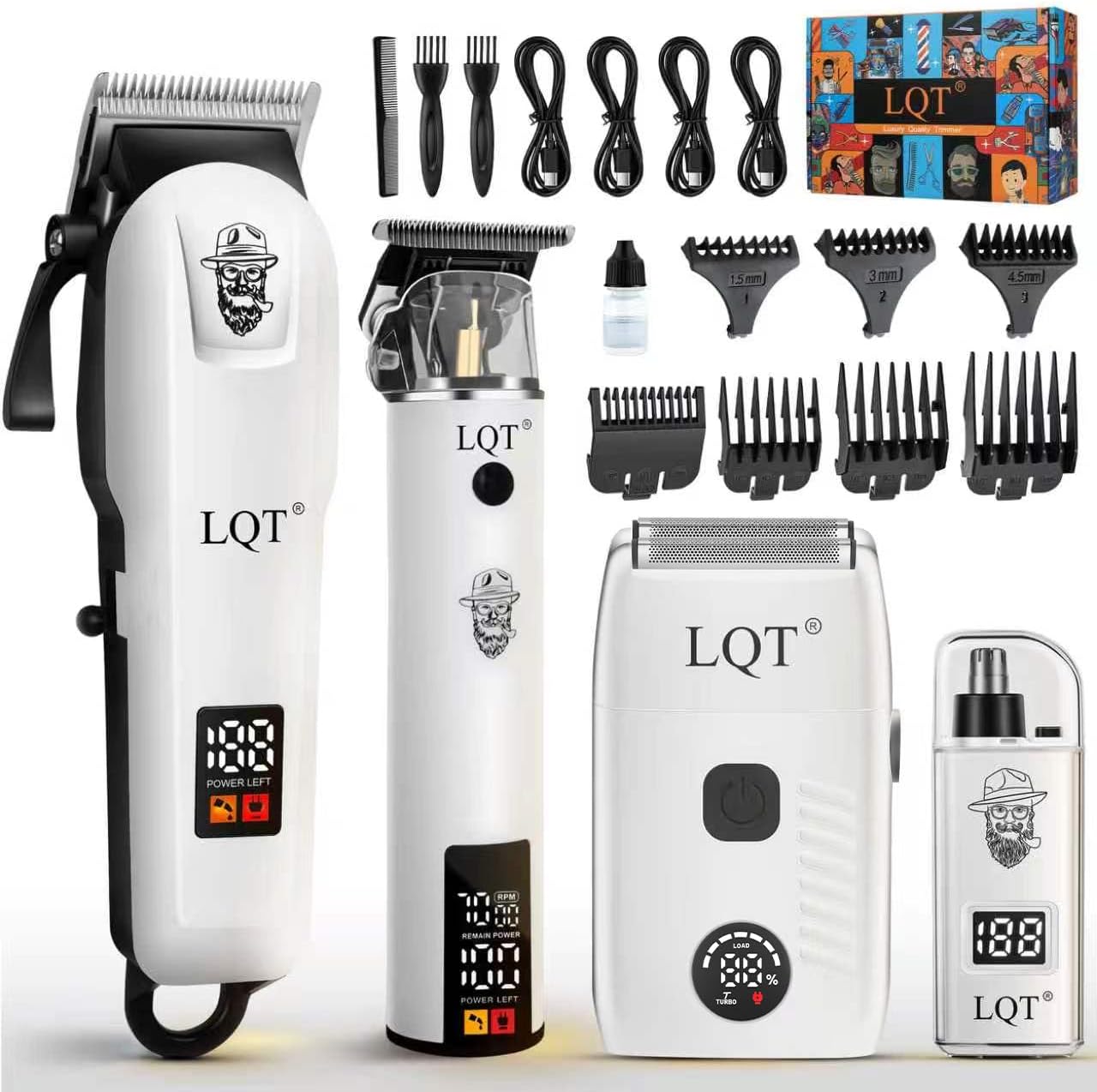 Men'S Grooming Essentials - All-in-One Hair Clippers for Men, Cordless