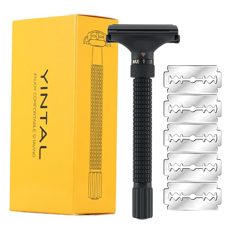 Men'S Grooming Essentials - Adjustable Precision Men's Razor - Double