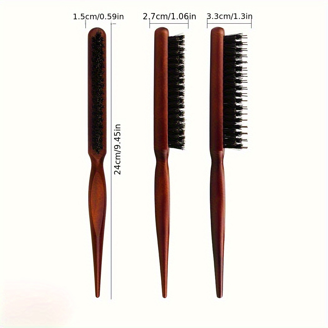 1Pc Anti Static Hair Comb with - Men'S Grooming Brush recension och pris