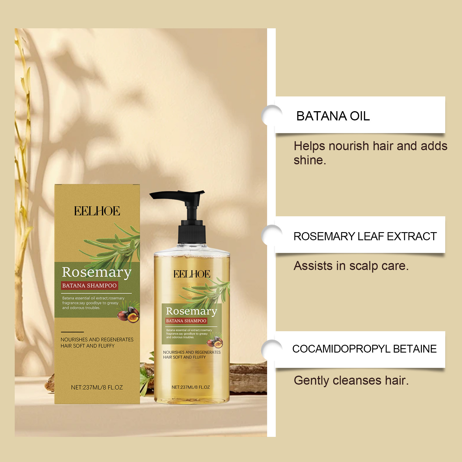 Batana Rosemary Essential Oil  - Men'S Grooming Oil recension och pris