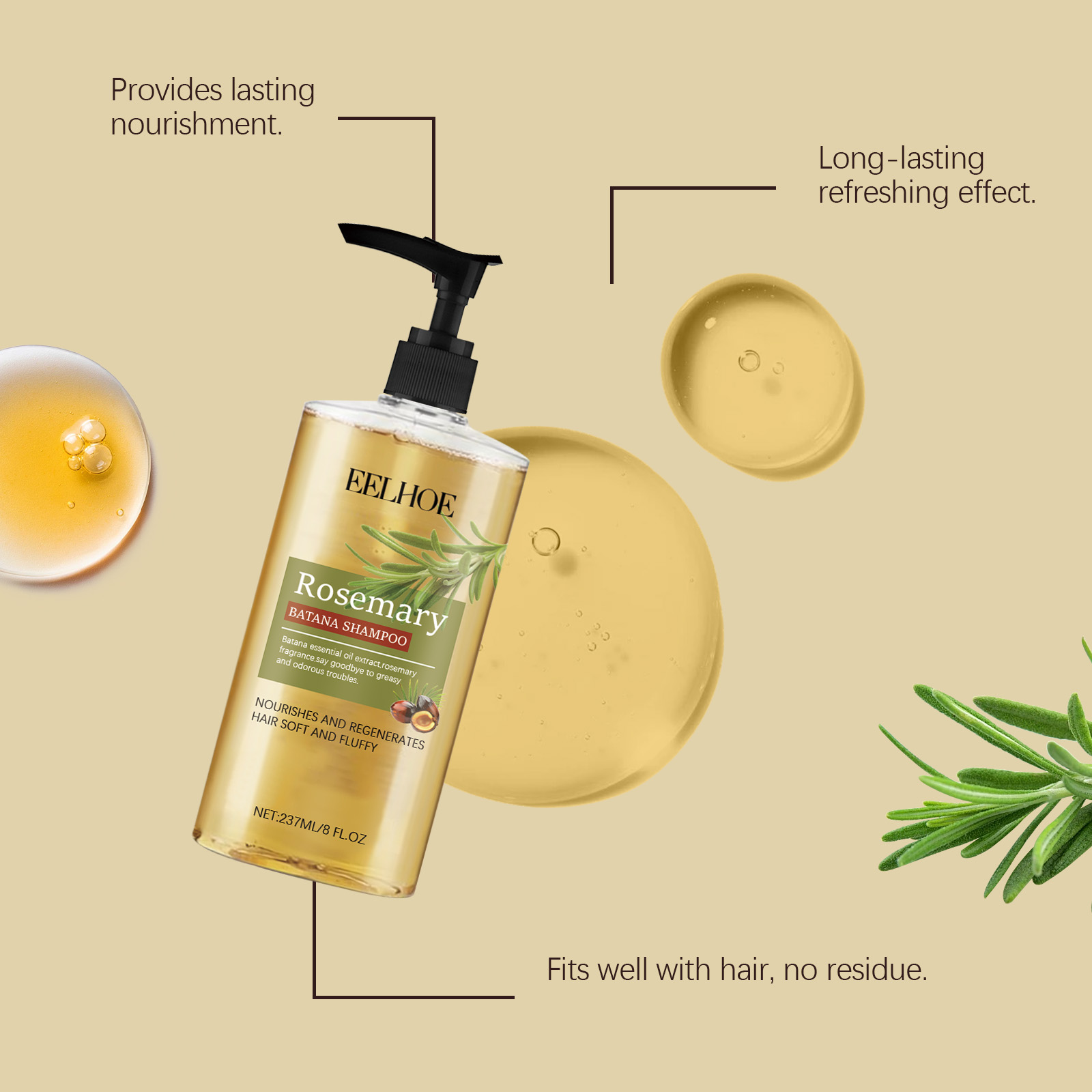 Batana Rosemary Essential Oil  - Men'S Grooming Oil recension och pris