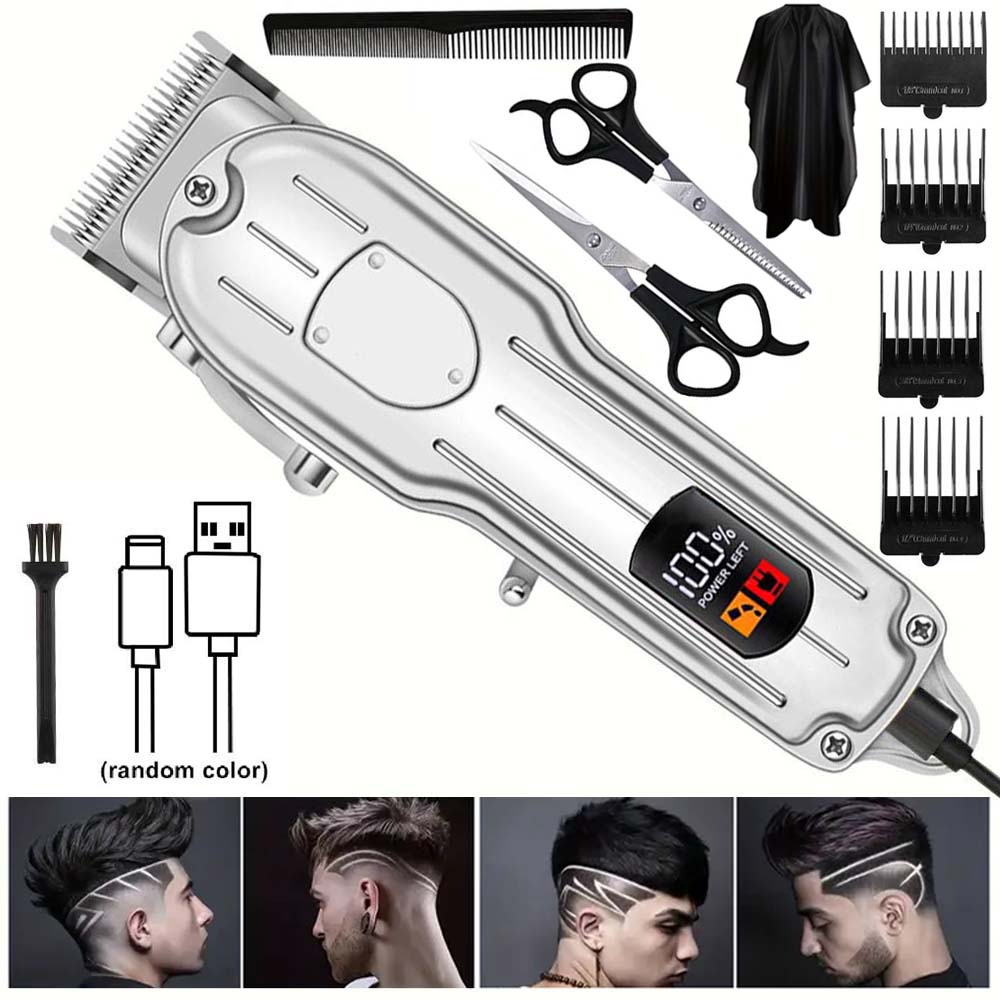 Professional Hair Clippers for - Men'S Grooming Brush recension och pris