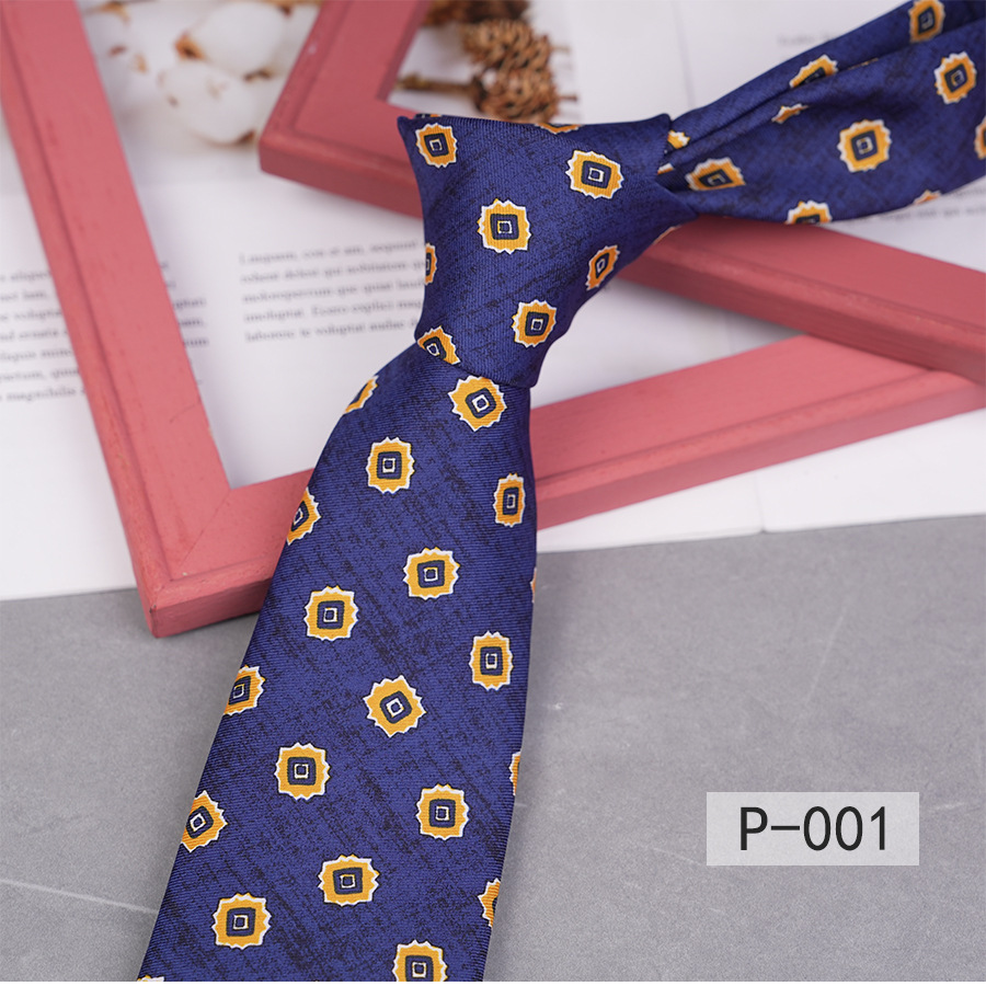 8cm Printed Tie Casual Party D - Men'S Grooming Trends recension och pris