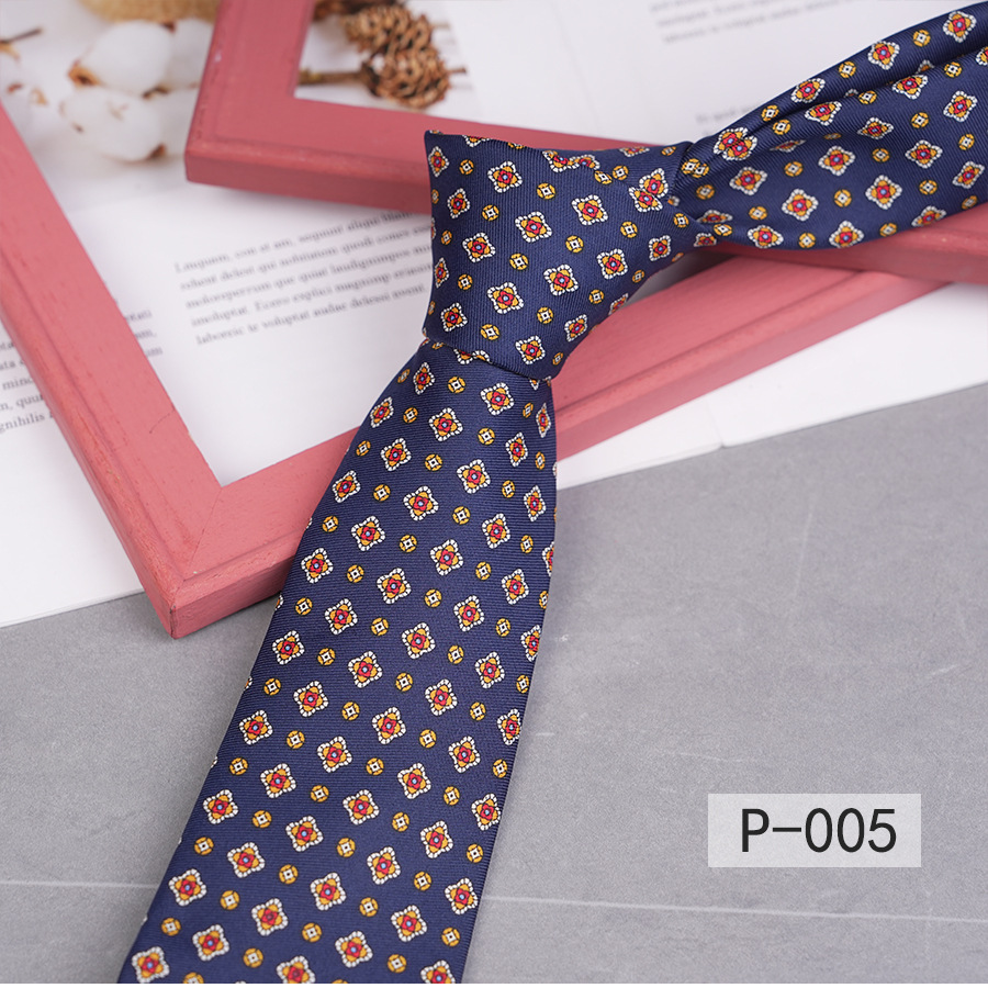 8cm Printed Tie Casual Party D - Men'S Grooming Trends recension och pris