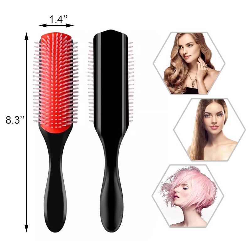 WANMEI Styling Curly Hair Brus - Men'S Grooming Brush recension och pris