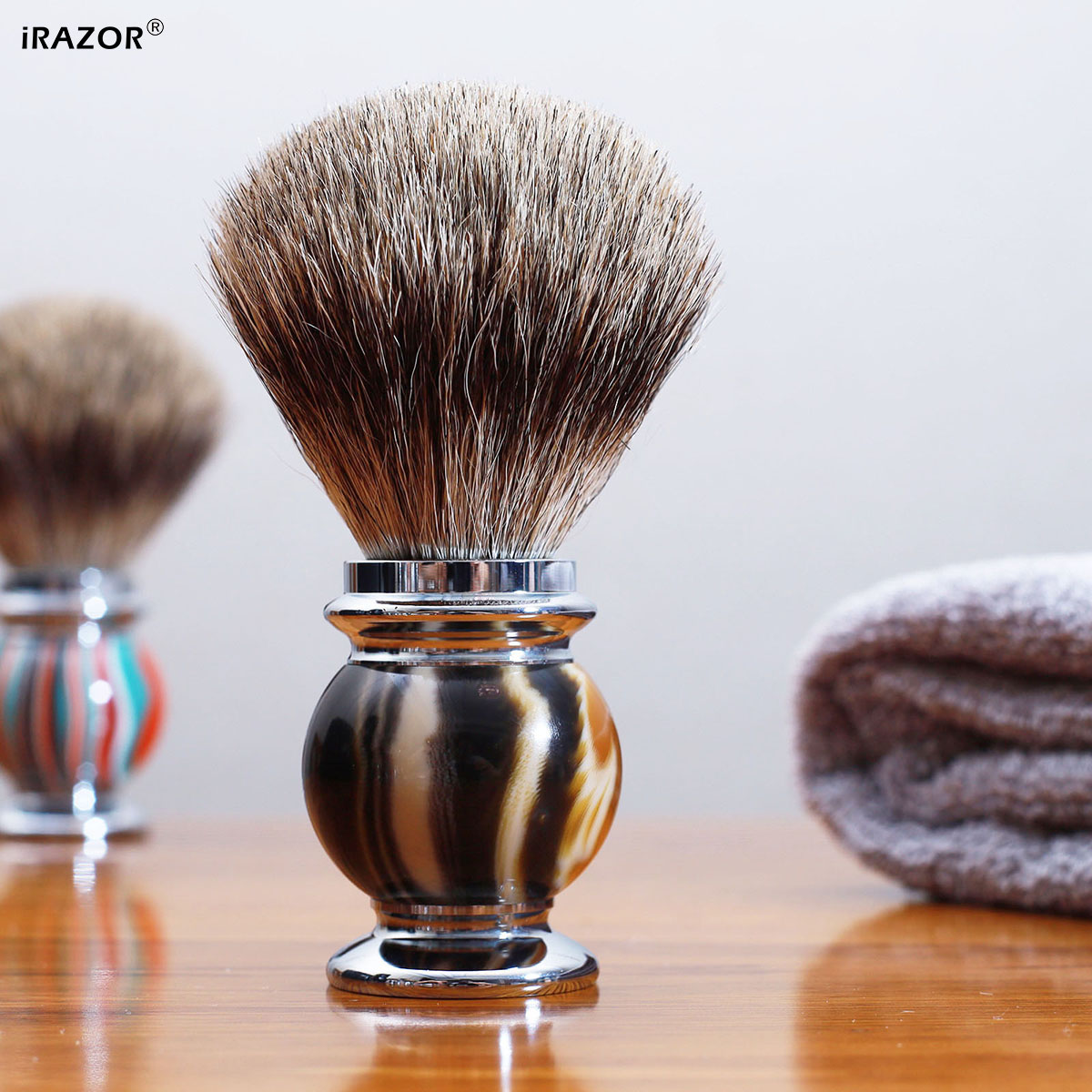 iRAZOR Silvertip Shaving Brush - Men'S Grooming Essentials recension och pris