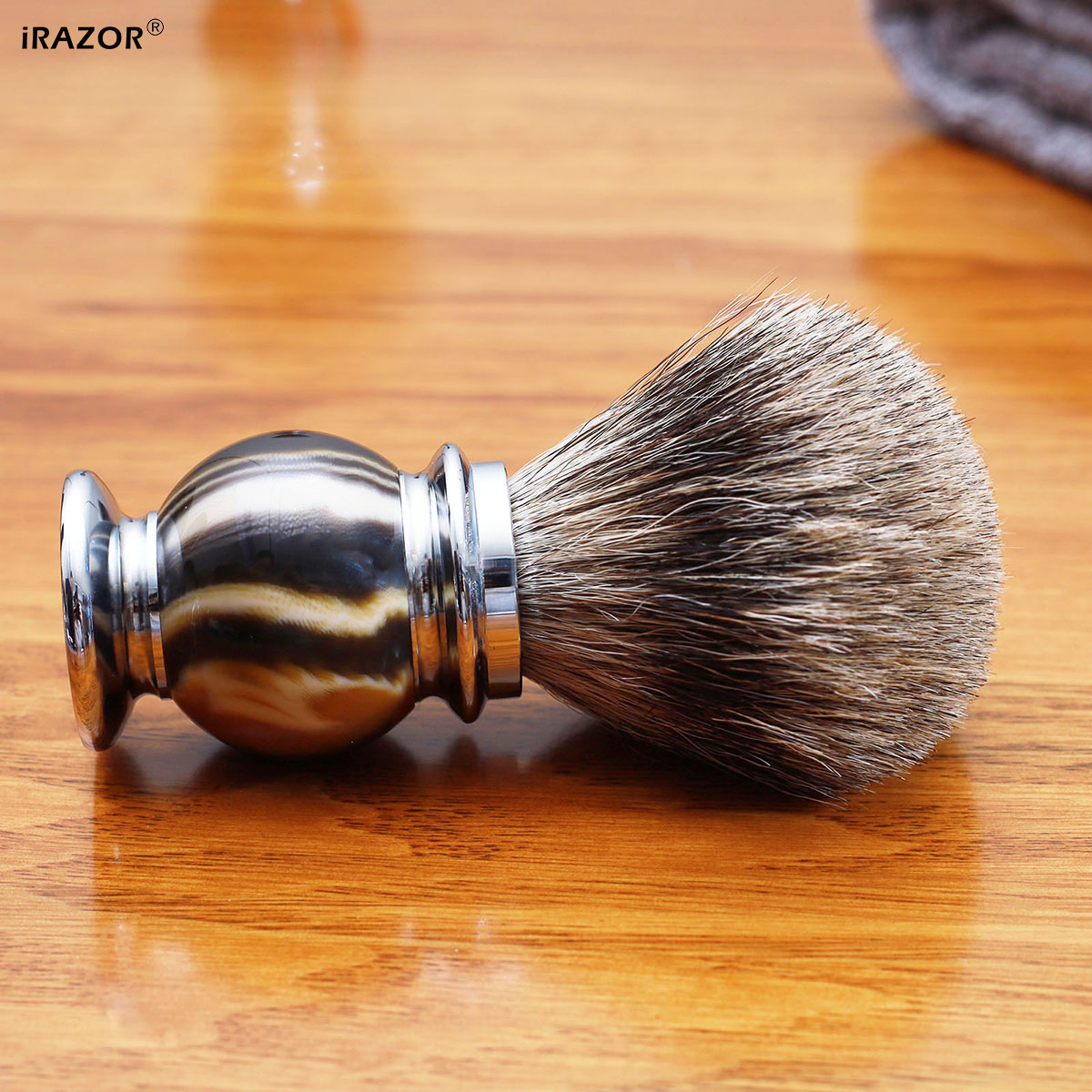 iRAZOR Silvertip Shaving Brush - Men'S Grooming Essentials recension och pris