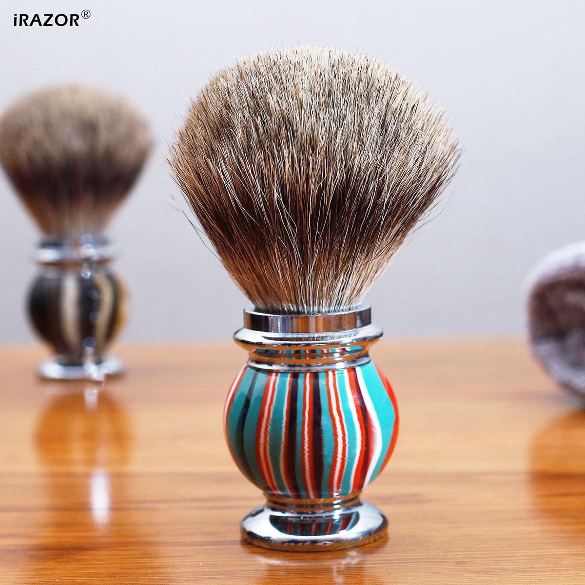 iRAZOR Silvertip Shaving Brush - Men'S Grooming Essentials recension och pris
