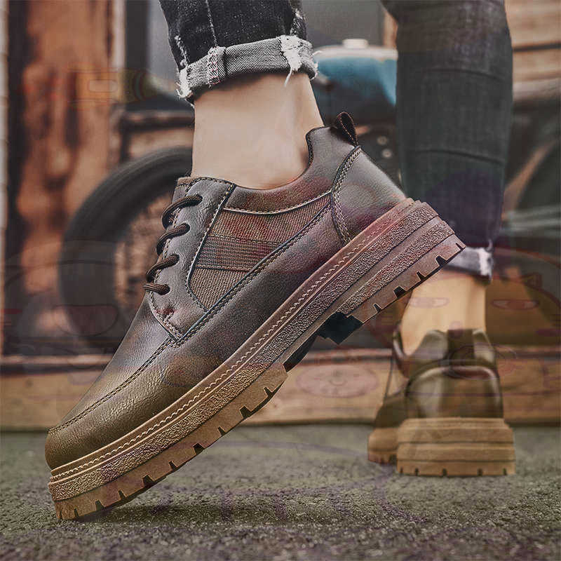 Dark Natural Leather Fashion T - Men'S Grooming Trends recension och pris