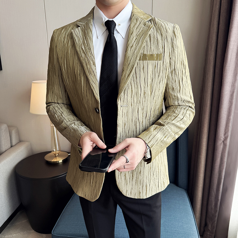 Korean Trend 3D Pleated Suit J - Men'S Grooming Trends recension och pris