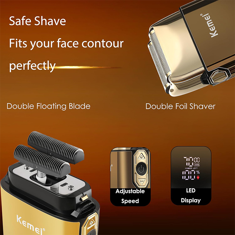 Kemei KM-TX10 T9 Hair Trimmer  - Men'S Grooming Essentials recension och pris