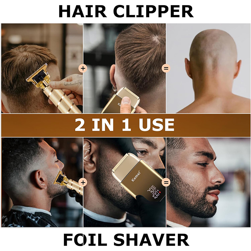 Kemei KM-TX10 T9 Hair Trimmer  - Men'S Grooming Essentials recension och pris