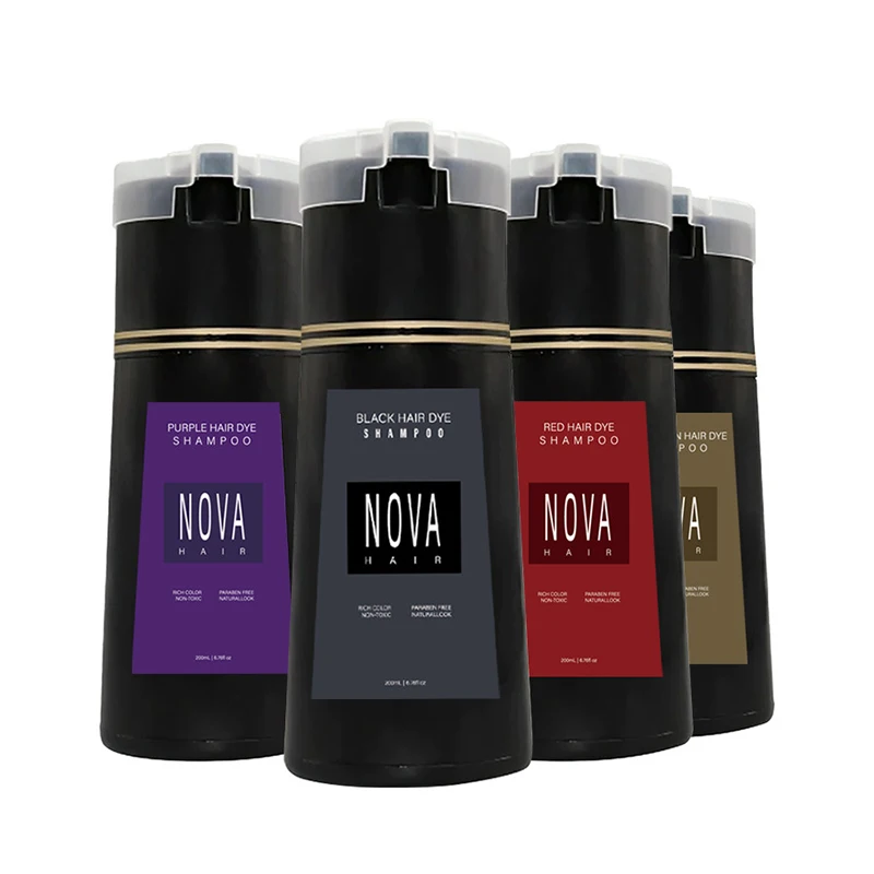 Nova Hair Dyeing Shampoo Hair  - Men'S Grooming Oil recension och pris