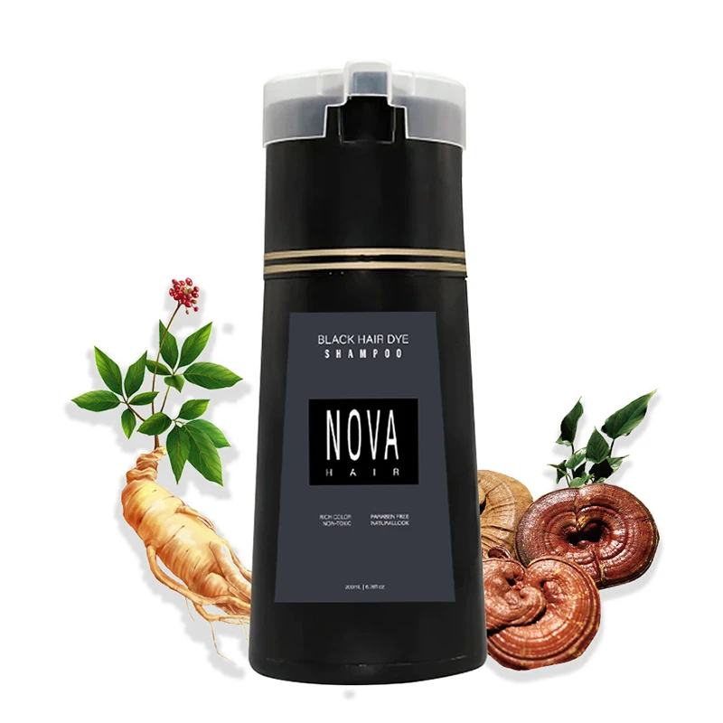 Nova Hair Dyeing Shampoo Hair  - Men'S Grooming Oil recension och pris