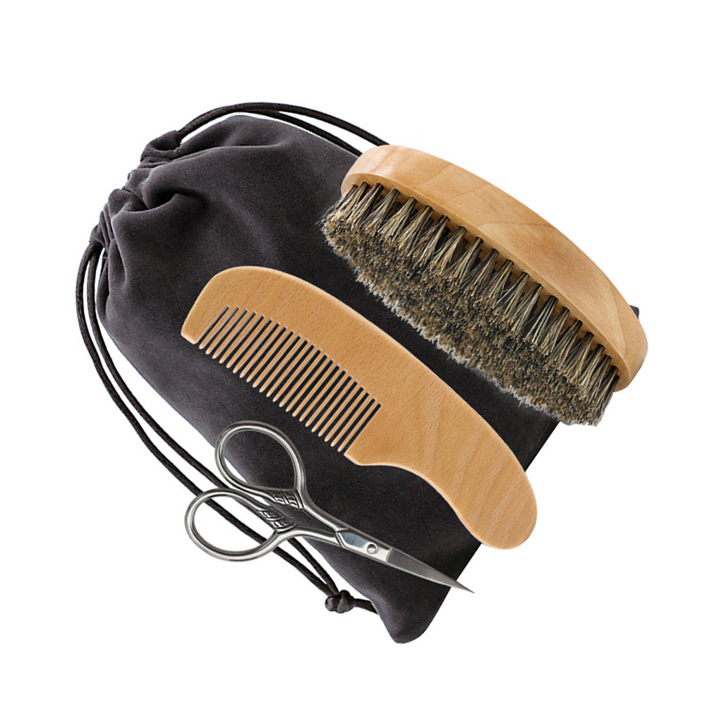 1Set Beard Styling Set for Men - Men'S Grooming Brush recension och pris